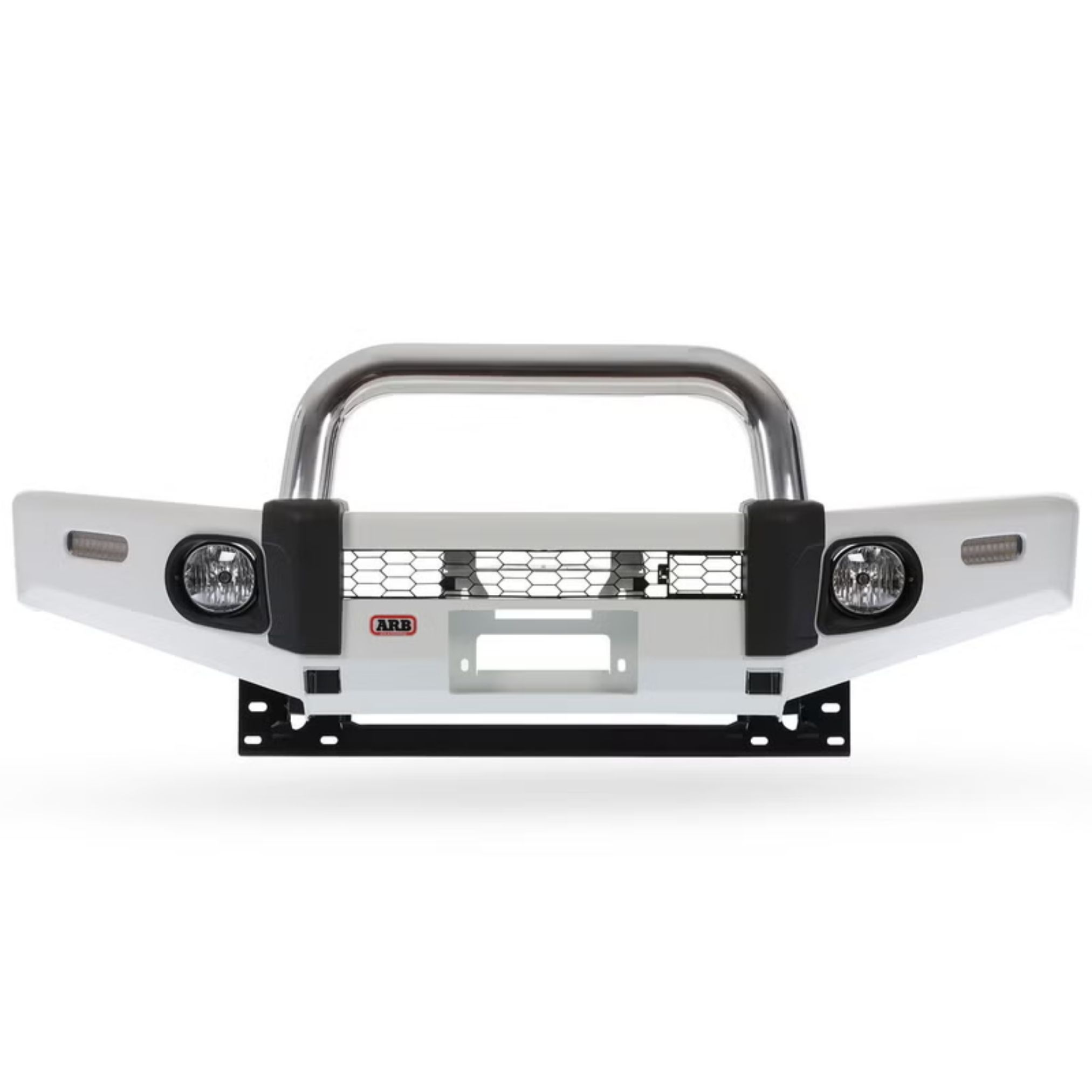 ARB Summit Sahara Bull Bar with polished centre tube
