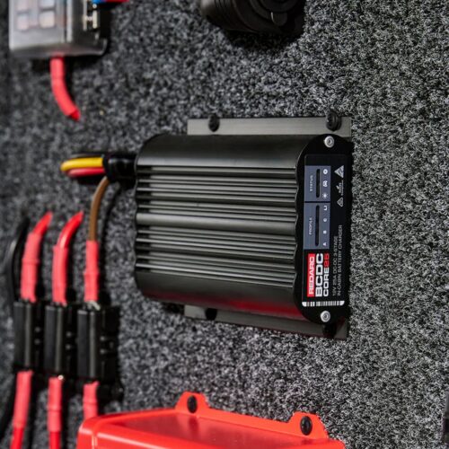 Professional BCDC Battery Charger installation by off road equipment specialists