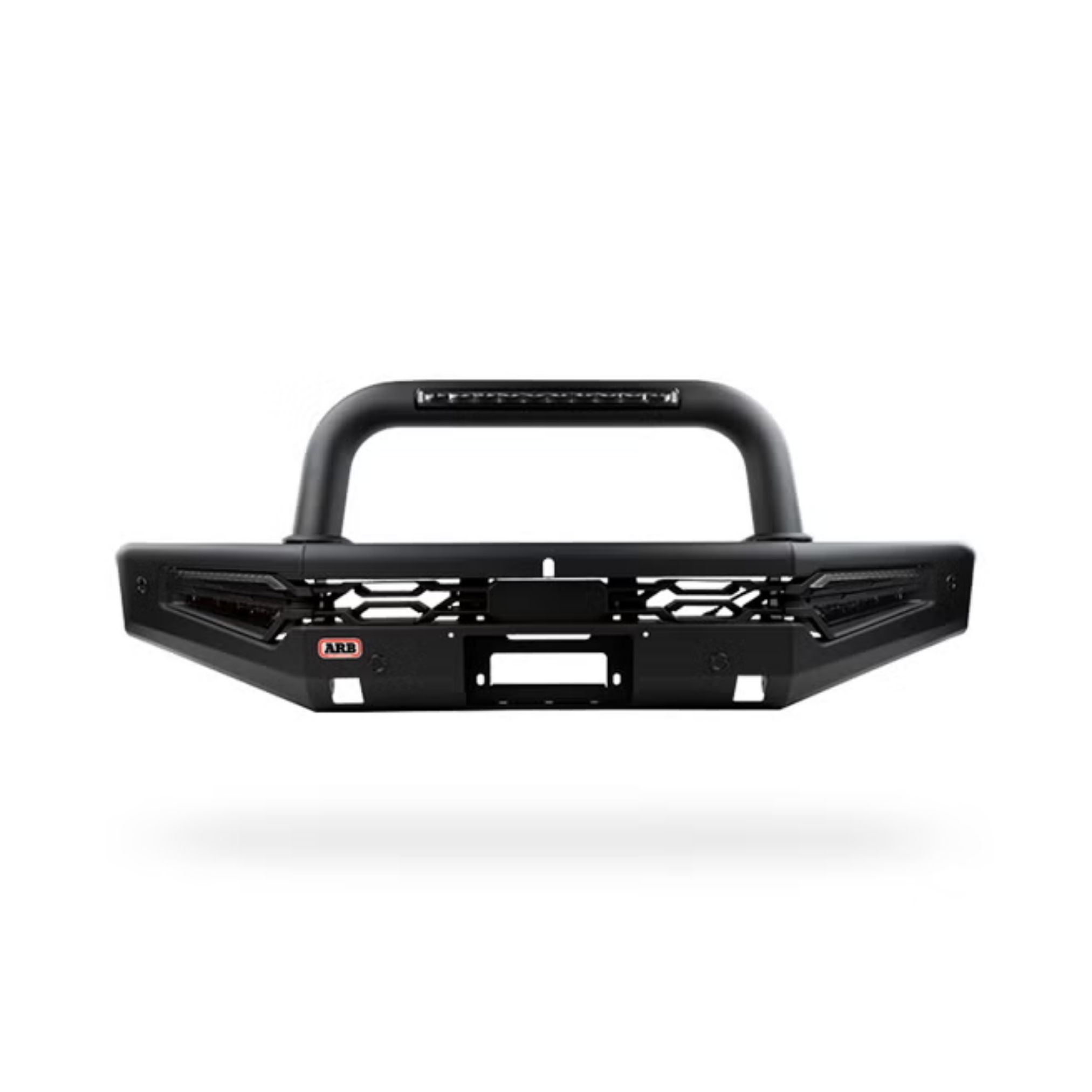 ARB Summit Sahara MKII Bull Bar with integrated LED light bar