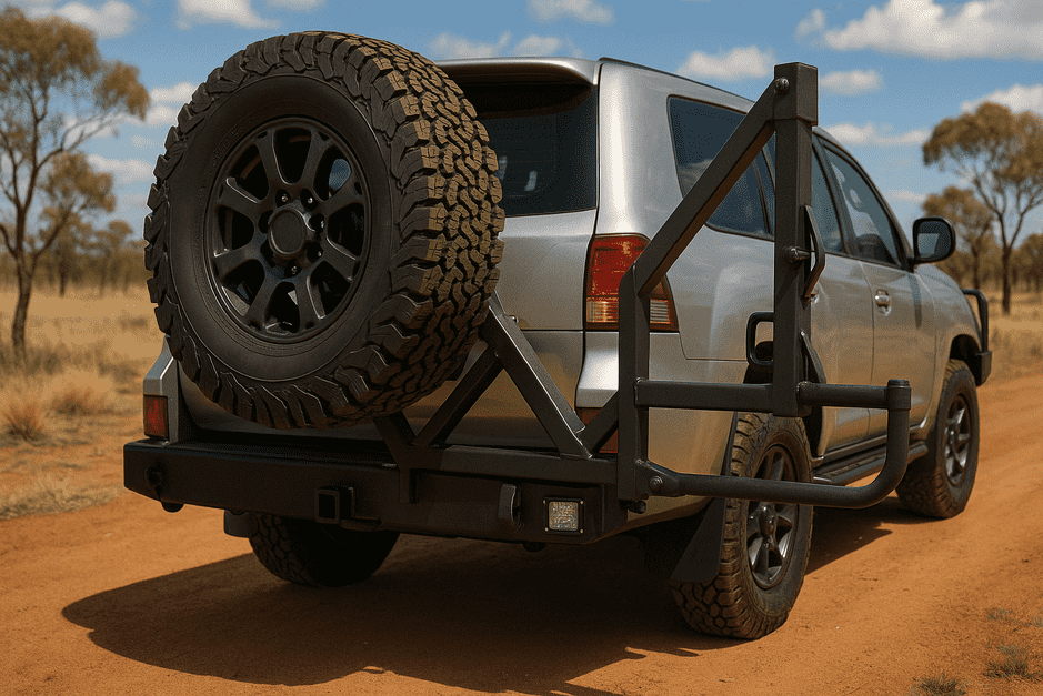 Need Wheel Carriers and Rear Bars for Your Outing