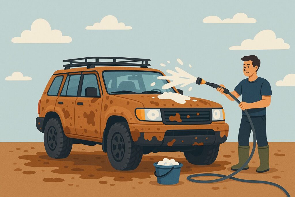 Clean and Maintain Your 4WD After a Muddy Trip